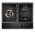 GLG60305 600mm 3 Burner Black Glass Cooktoop