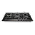 GLG90505 900mm 5 Burner Black Glass Cooktoop