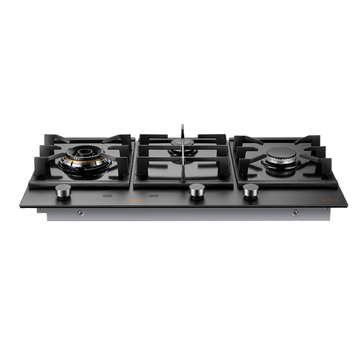 GLG90305-Y 600mm 3 Burner Cooktop Matte Grey